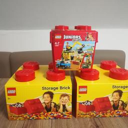 Eine Box mit Legosteinen und zwei Aufbewahrungsboxen zusätzlich dazu.
Alles originalverpackt.
Abzuholen in Ferlach oder Klagenfurt.