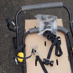 car bike rack for 2 bikes. only used twice. vgc