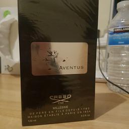 brand new sealed 
120ml 
mens creed aventus 
please note not original but great similar product 
was a gift but not needy 
collection only