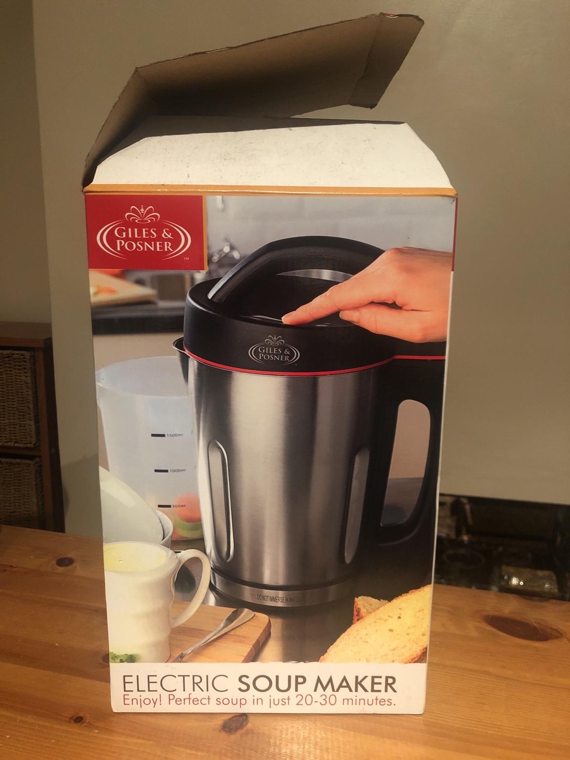 Giles and posner soup maker new arrivals