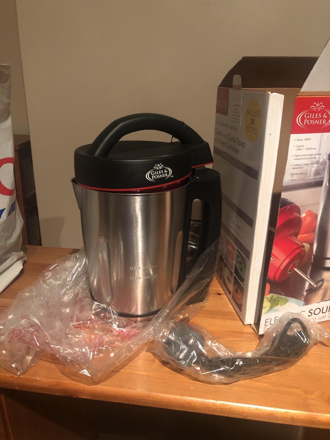 Giles Posner Electric soup maker in DA6 London for 25.00 for