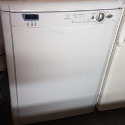 Indesit Dishwasher in verry good condition, just have a little bit of plastic broken ( top right side of door, must of been with move), but does not interfere with nothing. All in good working order, has a fast wash and half load programs , with cutlery basket +New packs of dishwasher pods. Selling dew to not have space for it.

Collection from Arlesey