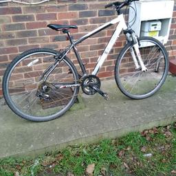 used Carrera bike need some tlc need gone 
just sitting there make offers please 
thank you