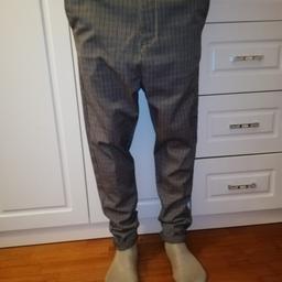 Pantalone da uomo, con fascia elastica alla vita, veste 46, M, Piazza Italia