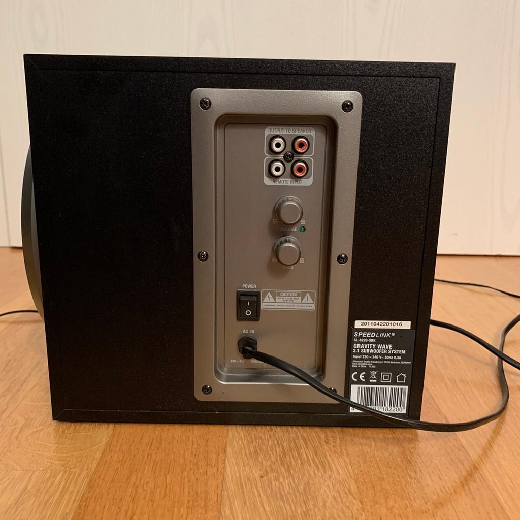 Gravity Wave Stereoanlage / PC Lautsprecher in 83026 Rosenheim für € 40