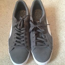 Grey suede, great condition as hardly worn, men's size 8, collection only
