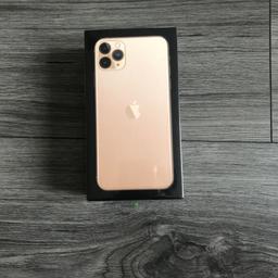 iPhone 11 max pro gold 64GB O2 network. Brand new sealed unopened as you can see it’s in its original packaging.