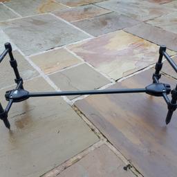Nash outlaw fishing rod pod has been used but still plenty of use in it.