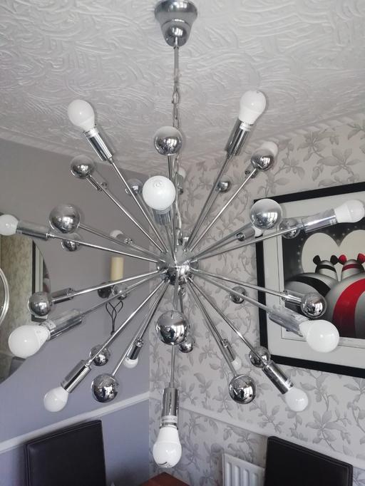 Buy & Sell Milton Keynes Buckinghamshire - Photos for amazing chrome ceiling light