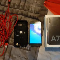 Black Sumsung Galaxy A5 2017 smart phone
comes with phone
2 x red charger leads
1 x phone case
1x screen protector
1x head sets
fairly good condition ,has a grade mark top corner of the phone . but everything else is perfectly good working condition. reason for selling I got an upgrade and have no use for this phone .