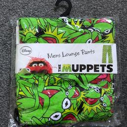 Brand new unopened men’s The Muppets lounge pants. Size Medium.