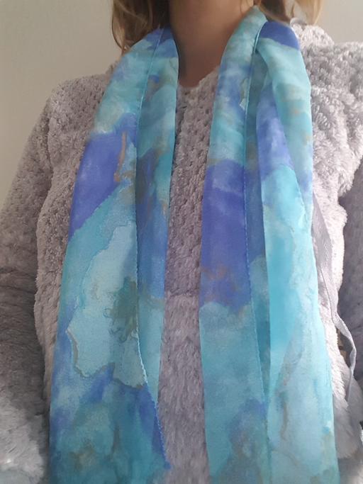 Buy & Sell Greater Manchester Manchester - Photos for Ladies fashion scarf - light blue