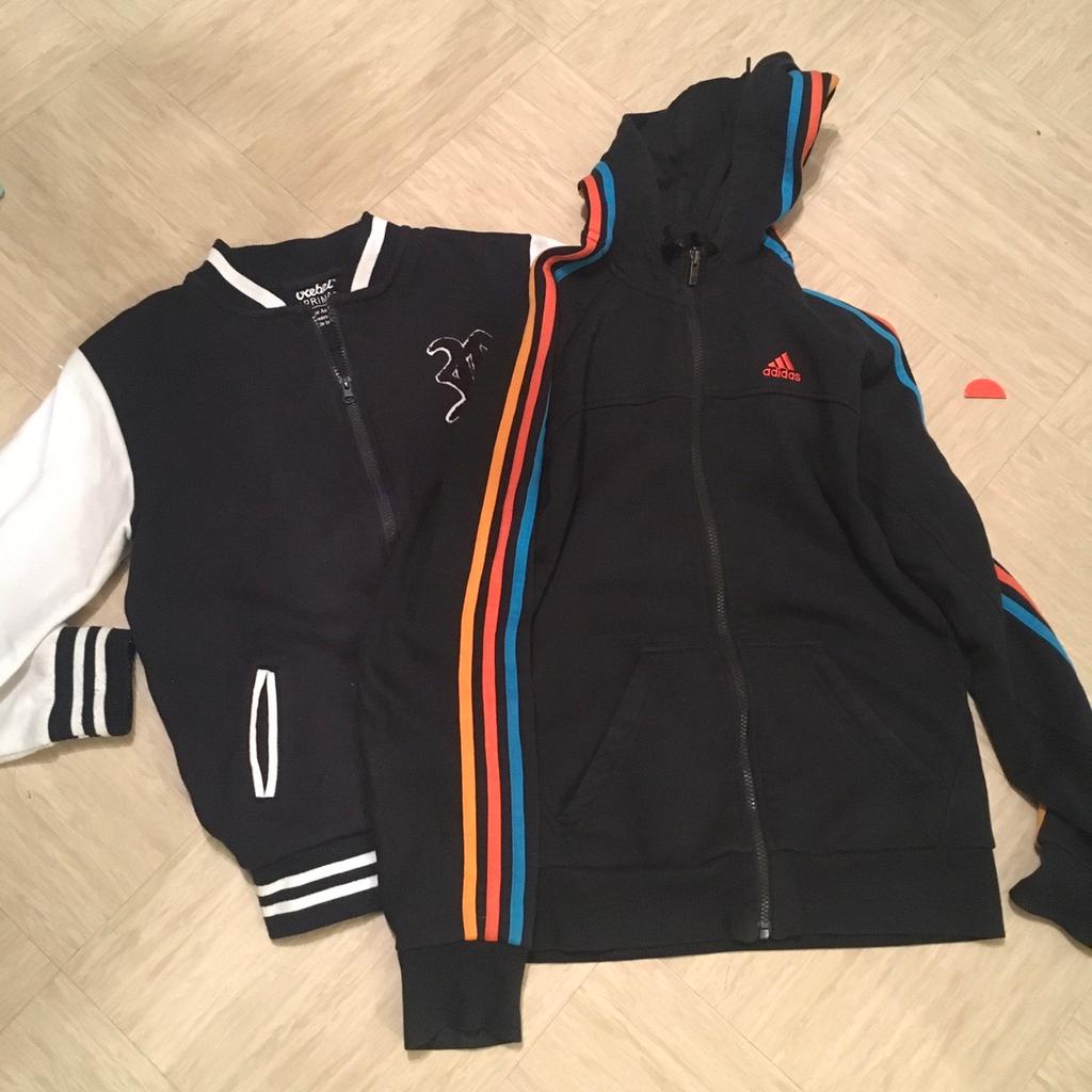 2X Boys Hoodie 1 Adidas And 1 From Primark
For Age 12/13 colour black
just gone to small for my son so plenty of ware left in them
Get yourself a bargain
Can be posted for extra

Have a look at my other items on sale, thanks