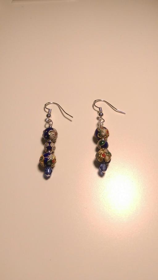 Buy & Sell Hampshire Southampton - Photos for 925 silver, swarovski, cloisonne earrings