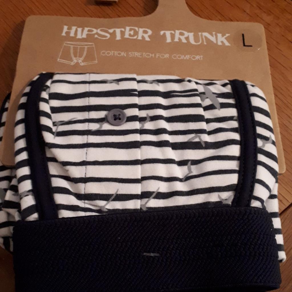 new mens hipster trunks size large from smoke and pet free home.collection only