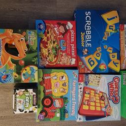 Various Board Games, all excellent condition, all pieces intact.

**scrabble, guess who, hungry hippos SOLD**

£3.50 each.
**now £3 each**

wr3 collection