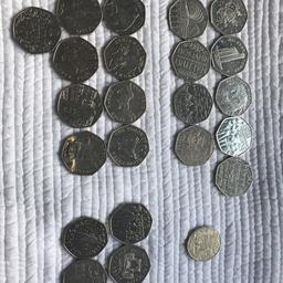 Different 50p coins for real buyers! £5 each!
Make an offer & no time waster pls.
Good deal for bulk buyers