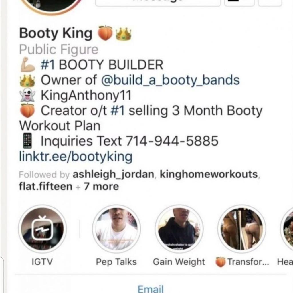 Booty king home online program