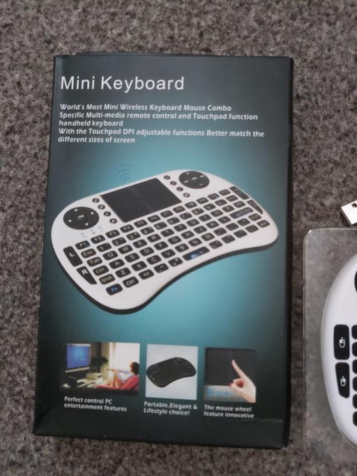 Buy & Sell Staffordshire Stoke-on-Trent - Photos for Azerty Android Mini Wireless Keyboard Touchpa