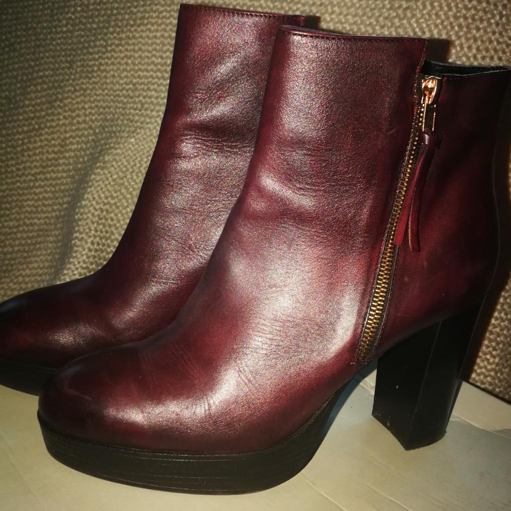 Kurt geiger wine on sale boots