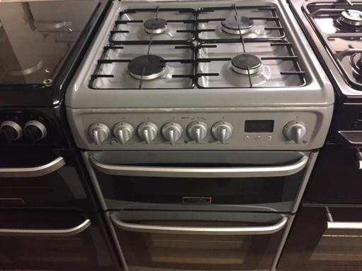 Buy & Sell West Yorkshire Bradford - Photos for Silver 60cm Dual Fuel Gas Cooker