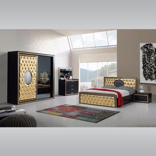 Buy & Sell West Midlands Birmingham - Photos for CLASSY VIGAS GOLD BEDROOM SET😍😍