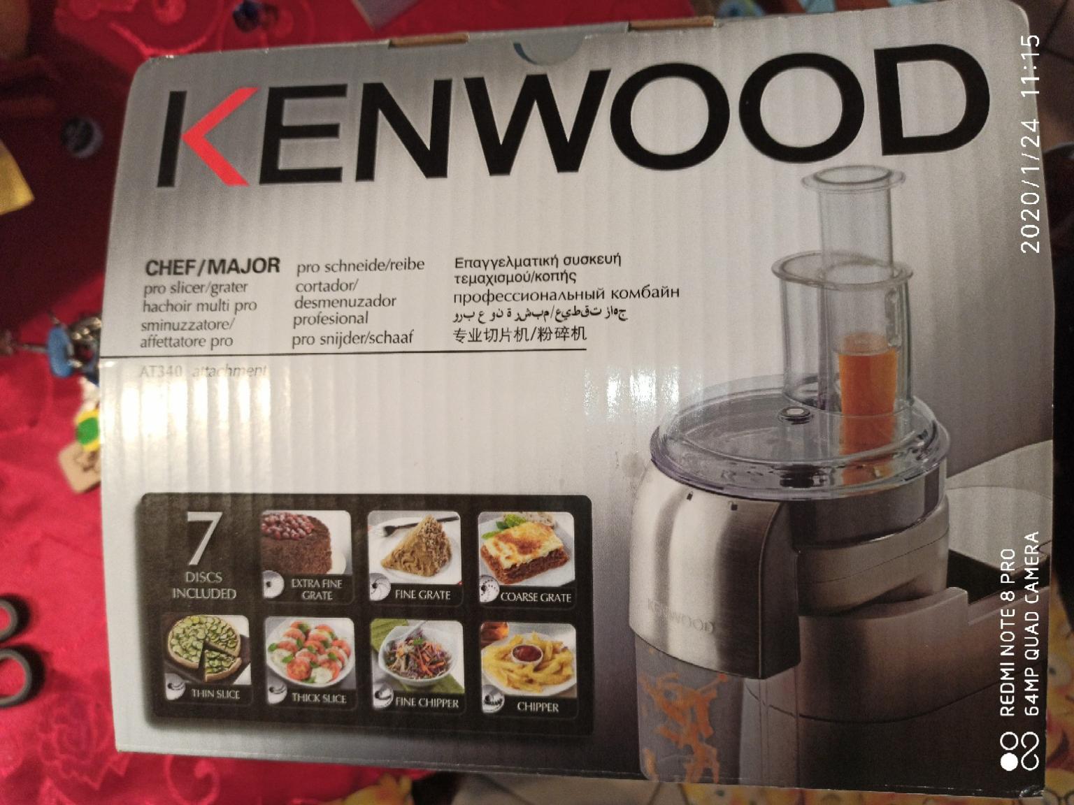 Kenwood pro slicer grater ,taglia e sminuzza in 25011 Calcinato for €50