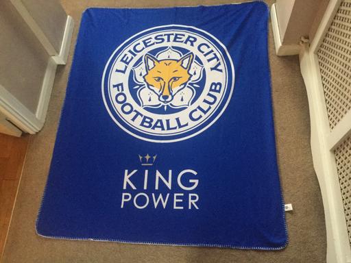 Buy & Sell Surrey Spelthorne - Photos for Leicester City FC Throw/Blanket