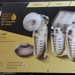 BRAND NEW STILL IN WRAPPERS & BOX
(SEE 2ND & 3RD PHOTOD TO SHOW WHATS INSIDE)
TOMMEE TIPPEE EXPRESS & GO BREAST PUMP SET
ANY QUESTIONS PLEASE ASK
....**** NO TIMEWASTERS PLEASE ...****
...*****... £60 ... NO OFFERS .... ******
**. (ALSO SELLING BUNDLES OF BOYS BABY CLOTHES, SHOES, & PLUS OTHER ITEMS)..**
COLLECT FROM MIDDLESBROUGH