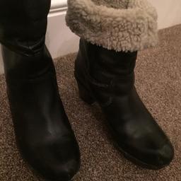Lovely Clark boots like new size 6 can wear up or down , we’re £100