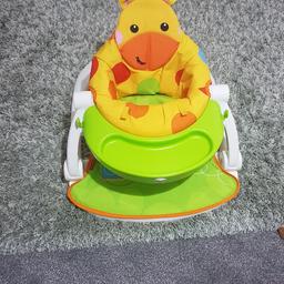 floor food seat nealy new only a couple months old excellent condition cost £40 on Amazon only asking £15also selling jumberoo only used a couple of times was £100 new from smyths toys only asking £45