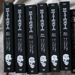 Death Note Black Edition books 1-6 Collection 7 Book Full Set (vols 1-13). Condition is New. Have been sat on my shelf unread for a while..

Selling off my anime / manga collection. This includes DVDs blurays books figures and accessories.

cash on collection from RH118AR
can look in to p&p costs if req

no holds. advertised elsewhere