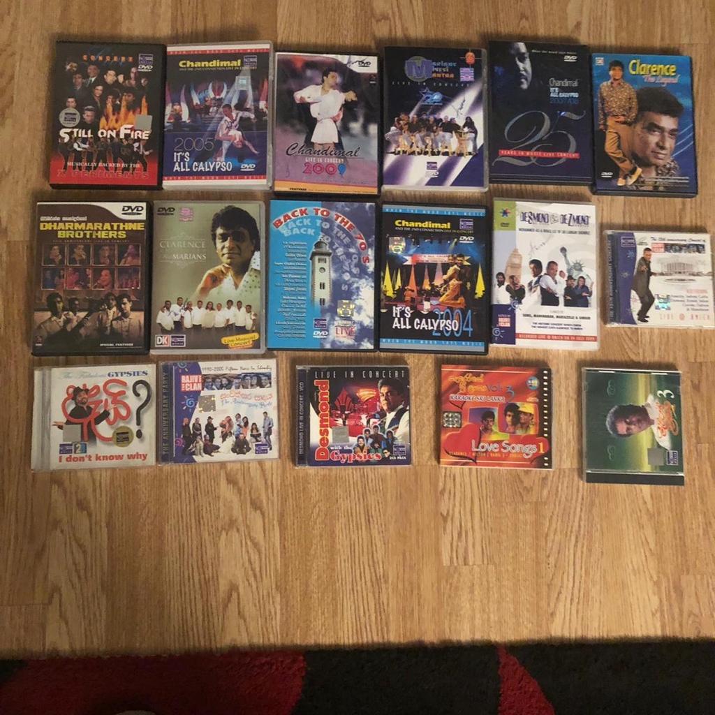 Sinhala Music DVDs in for £15.00 for sale Shpock