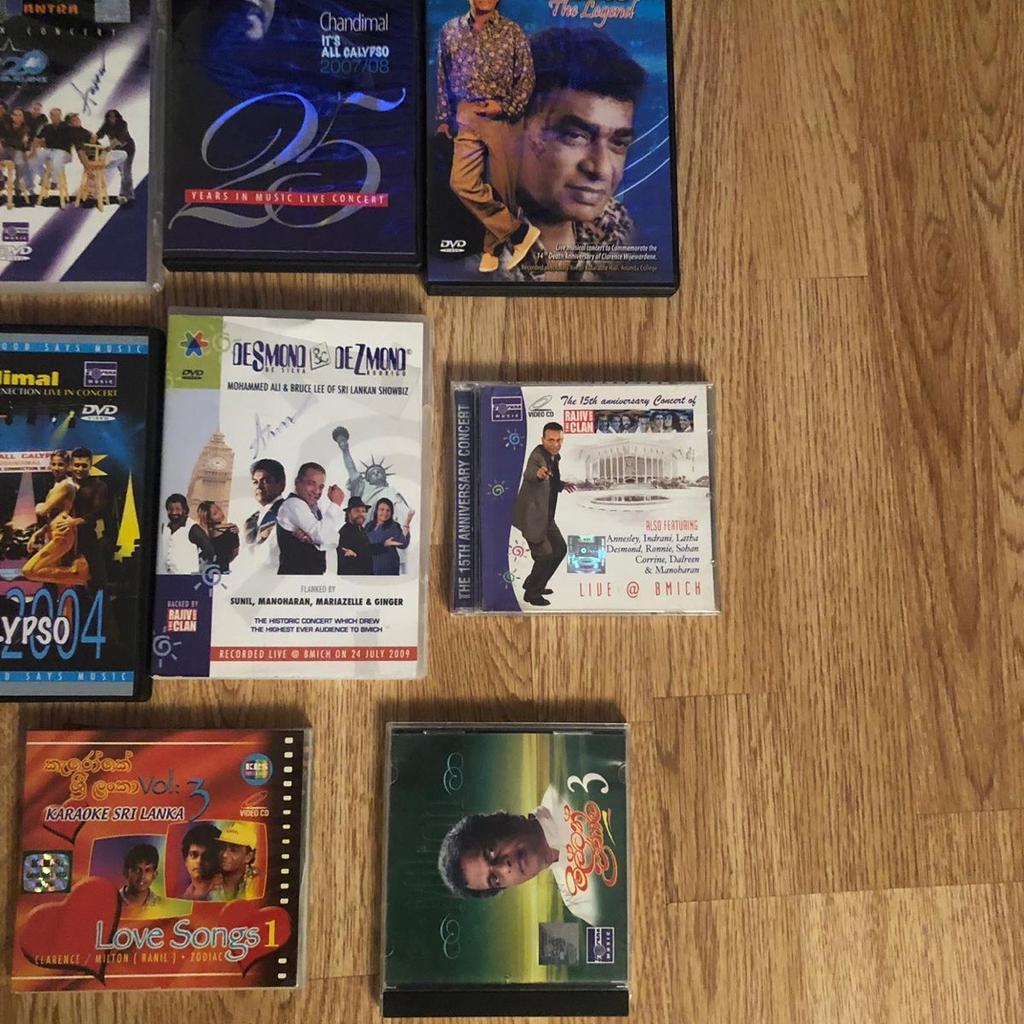 Sinhala Music DVDs in for £15.00 for sale Shpock