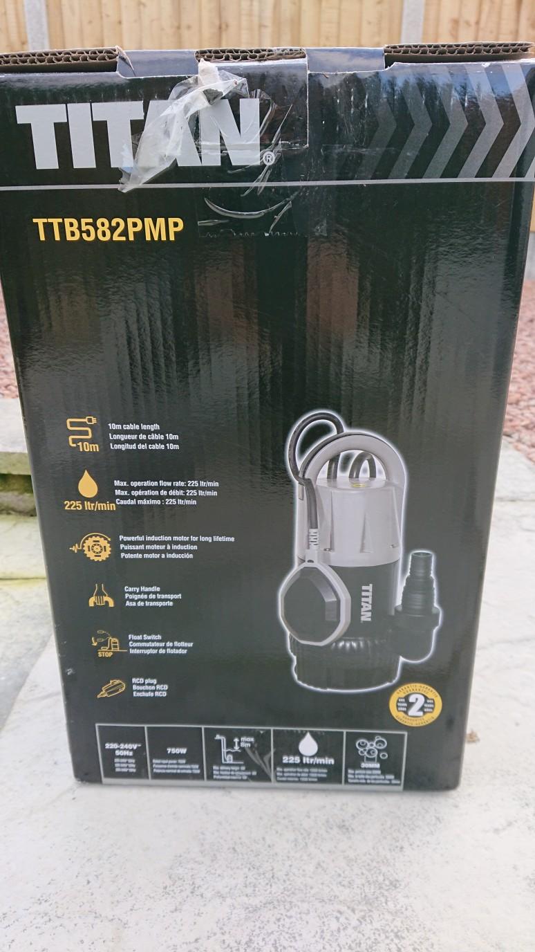 titan dirty water pump in NG10 Erewash for £55.00 for sale Shpock