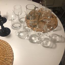 Diverse glas Bortskänkes 

4 vinglas
2 ölsejdlar
5 ölglas på fot (2017 års ölmässan glas)
1 champagneglas
1 shotglas

Hämtas i Nacka