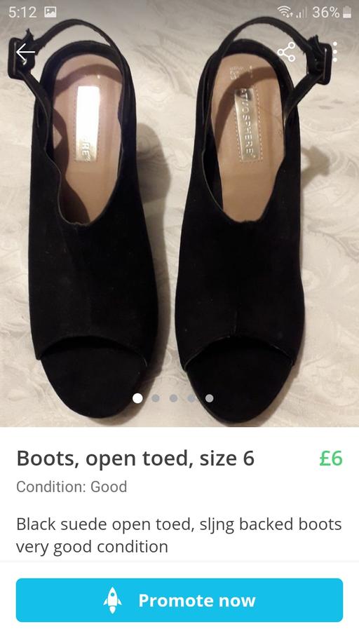 Buy & Sell Shropshire Telford and Wrekin - Photos for Boots, size 6