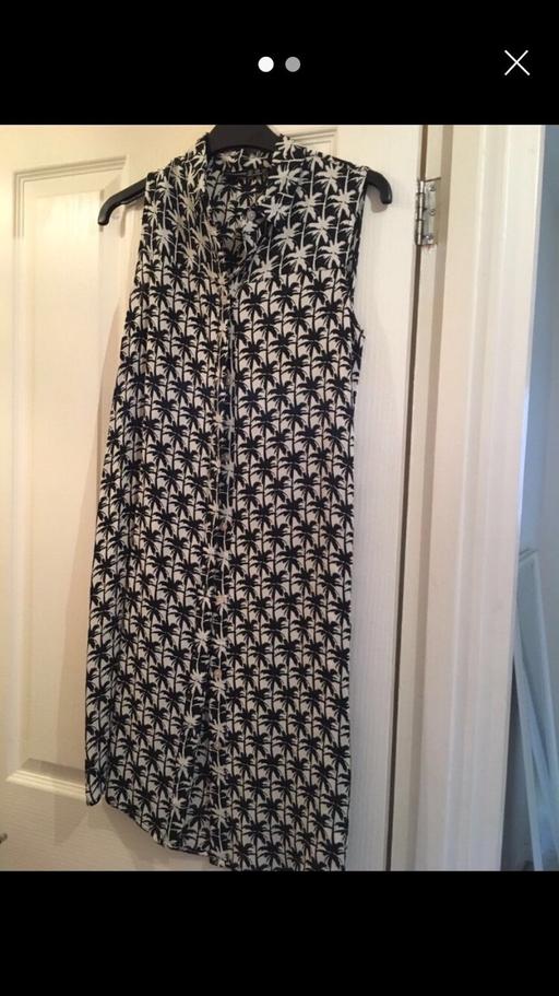 Buy & Sell East London Havering - Photos for Size 6 palm tree shirt dress