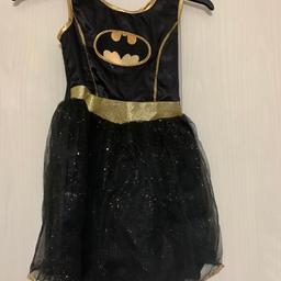 Only worn once size 8/9 batman girl costume