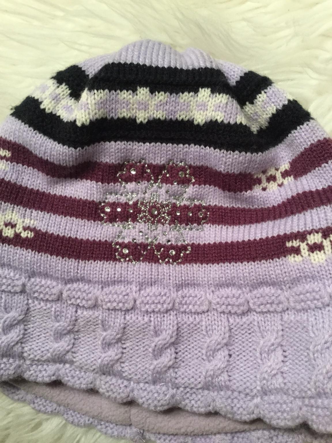 Süße Winter-Strickmütze Mit Ohrenklappen & Schal Für Babys – Kuschelig Warm Mit Fleecefutter Für Jungen & Mädchen (6–24 Monate)