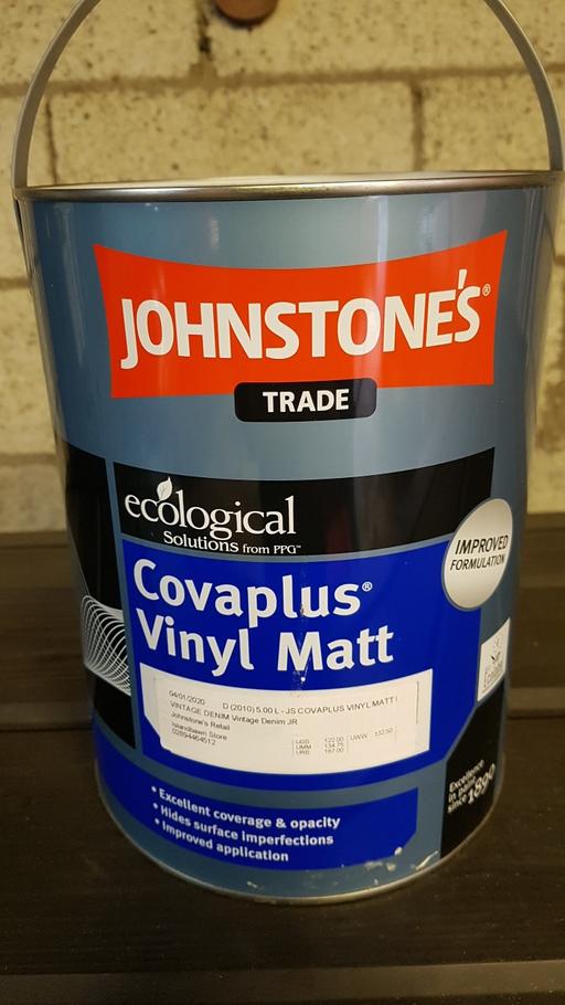 Buy & Sell Antrim and Newtownabbey Aldergrove - Antrim and Newtownabbey - Photos for Johnstone Vinyl Matt 5 ltr paint