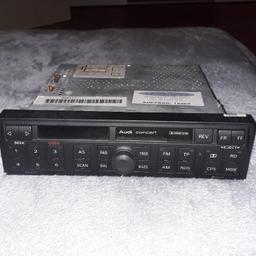 Original Audi TT 8N Radio mit CD Wechsler. Für Bose Anlage
