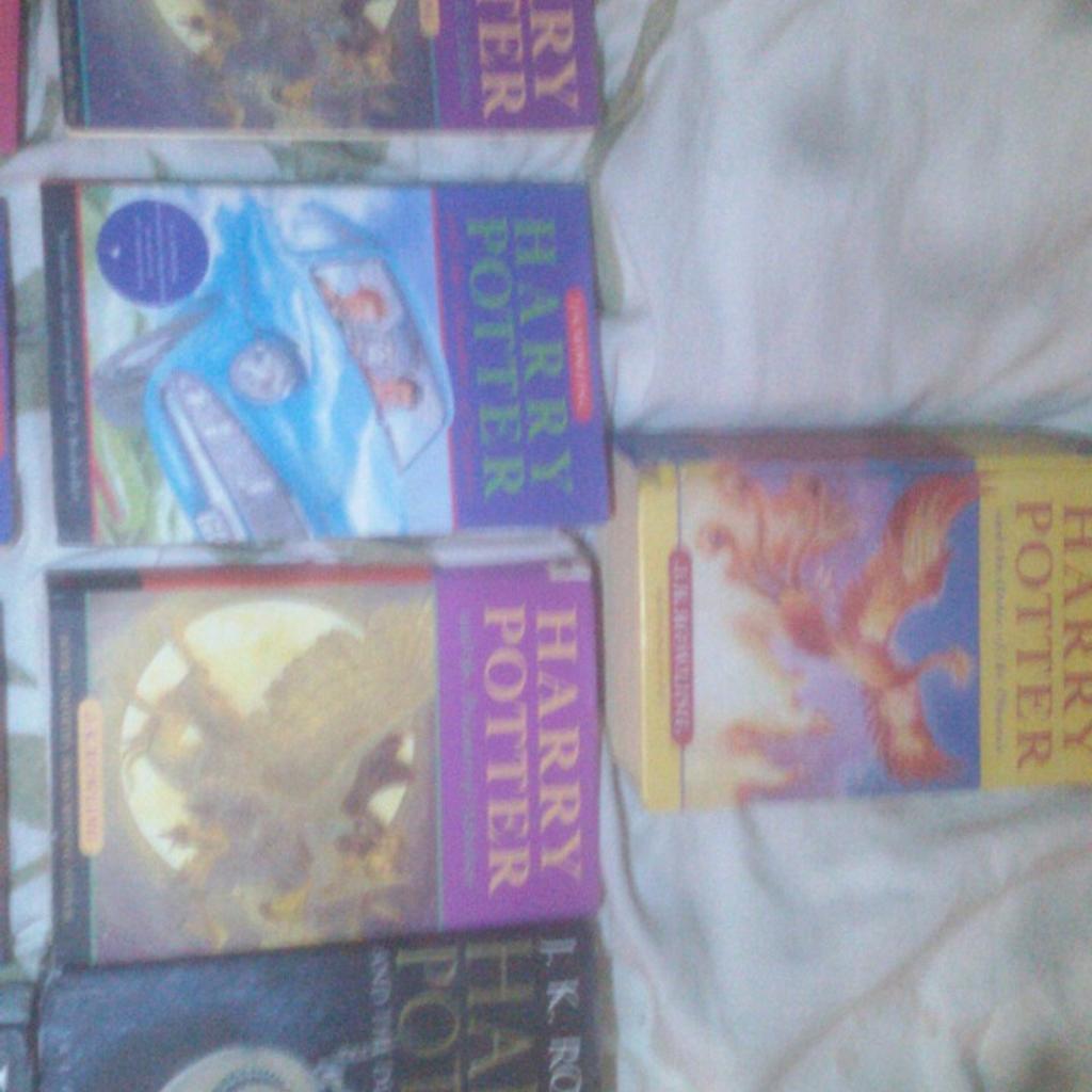 Most like new about 5 First Editions in this lot.

13 collectable books

Philosopher's stone in picture not included.

Can send tracked in a box very heavy.