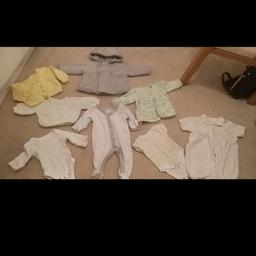 baby grows vests cardigan and jacket