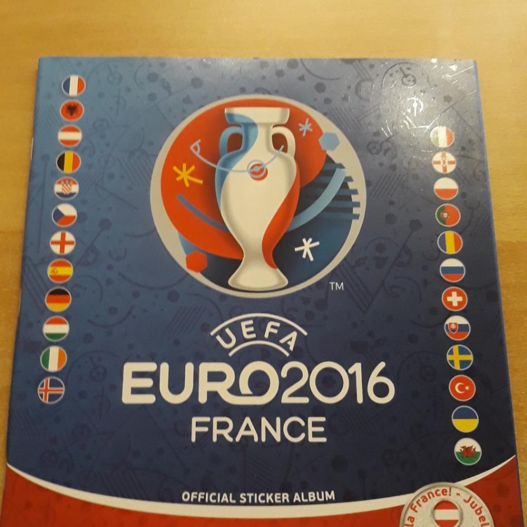 Sticker Album UEFA Euro 2016 France sind keine Sticker drinnen aber vielleicht hat jemand noch Sticker und kein Album Bitte beachten Sie auch meine weiteren Artikel Danke schön ( Gerne auch Versand)