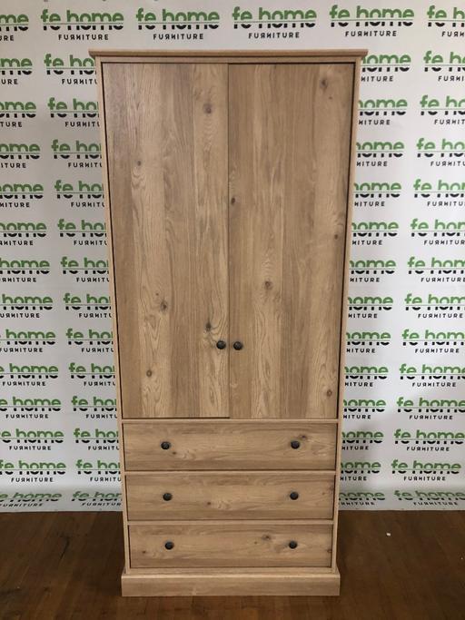 Buy & Sell Leicestershire Leicester - Photos for 2 Door 3 Drawer Wardrobe - Oak Effect