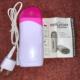 Wax depilatory heater
Comes with UK plug heater and instructions
Used for warming wax in a cartridge
In perfect condition