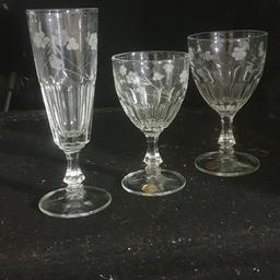 Servizio bicchieri e caraffa in cristallo in 0062 Bracciano für 90,00 € zum  Verkauf