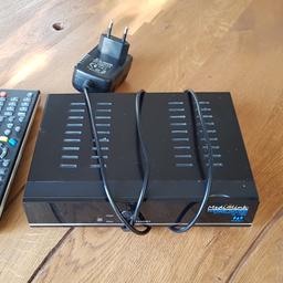 Medialink Smart Home ML1150S DVB-S2 FTA IPTV LAN Full HDTV Sat Receiver.
Läuft aktuell mit dem Open ATV Image.
Technische Daten findet man im Internet.
Guter Zustand, funktioniert tadellos. PayPal und Versand möglich.
