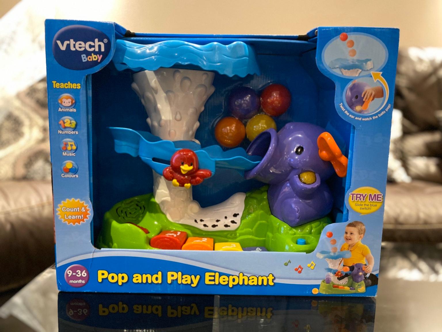 VTech Baby Pop And Play Elephant Kids Toy NEW In E3 Hamlets Für 25,00 ...